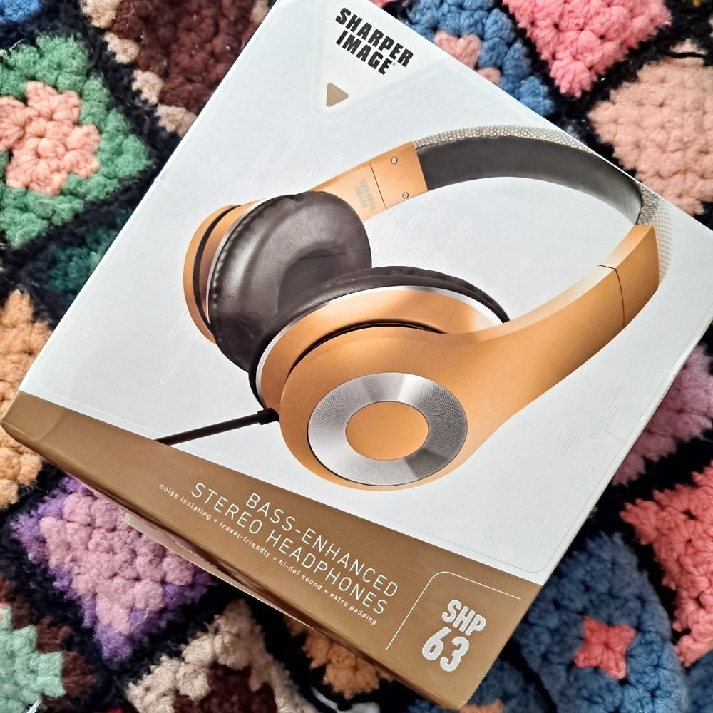 Sharper image headphones